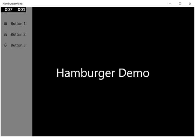 hamburger demo